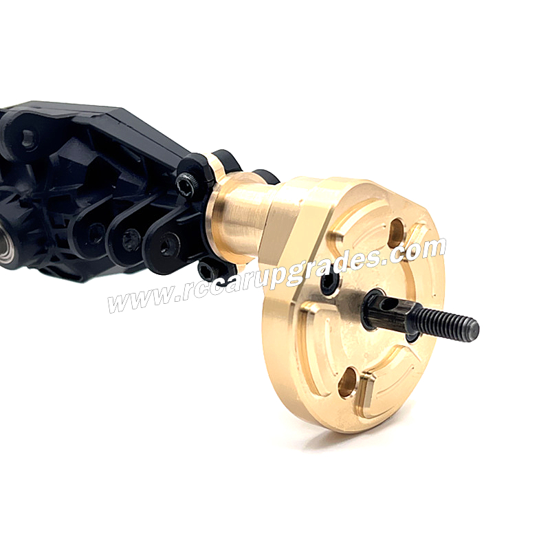 6 MJX Hyper Go H12Y Upgrade Parts Brass Steering Cup C-Mount Rear Cup Gear Cover Counterweight 1