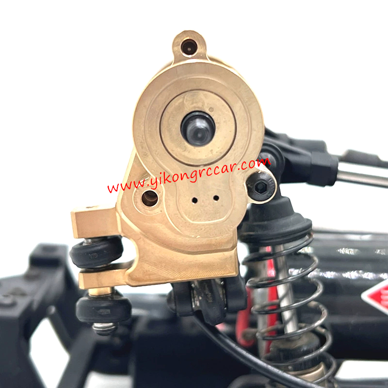 3 YIKONG YK4107 Parts Brass Front axle steering cup Gear cover left