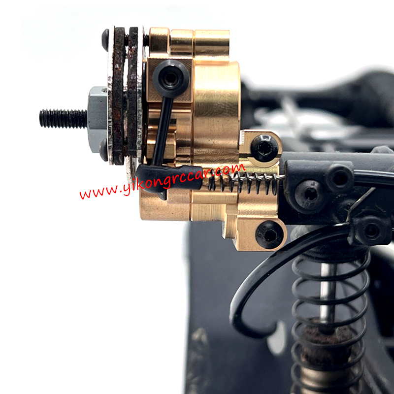 6 YIKONG YK4107 Parts Brass Rear axle cup, Gear cover left